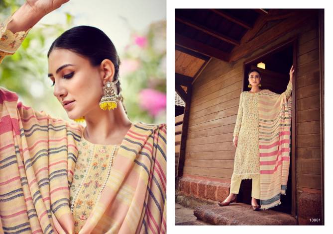 Gull Jee Miza Cotton Satin Wholesale Printed Pakistani Salwar Suits
